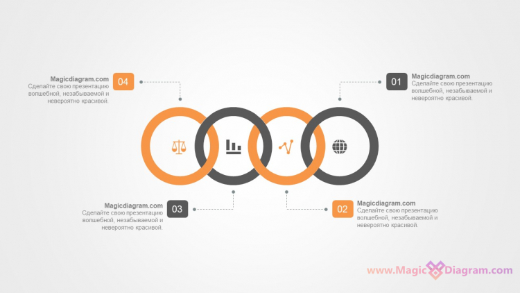 Пересекающиеся круги