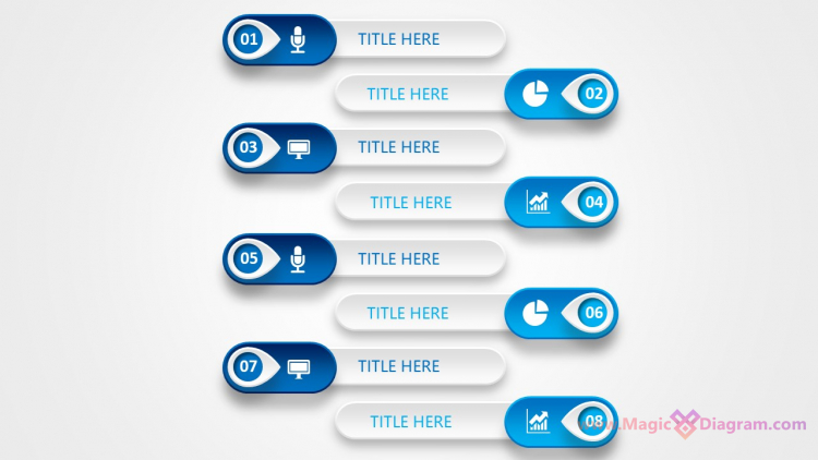 Серо-синие списки