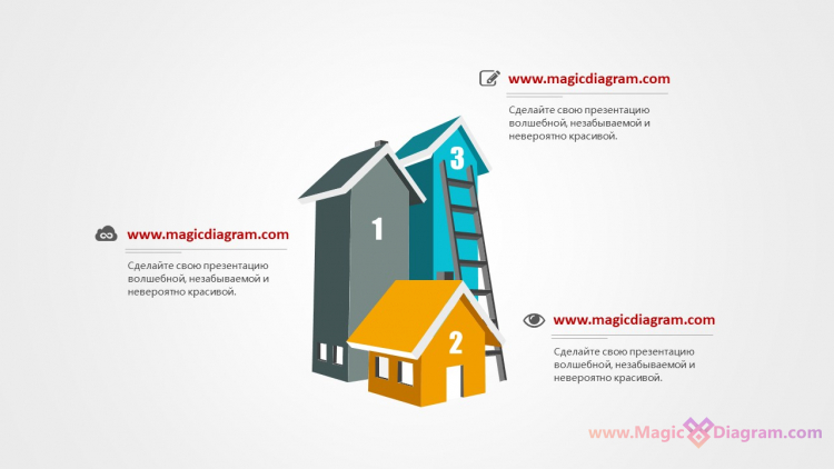 Инфографика с домами